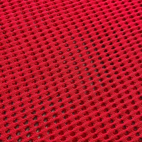 EXPRESS Red Open Knit Mesh Long Sleeves SMALL - Picture 10 of 13